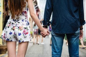 Adventurous Couple Traveling